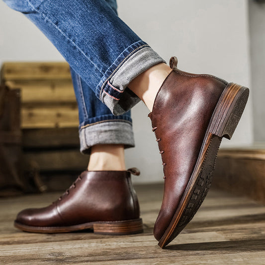 Lawton Leather Boots