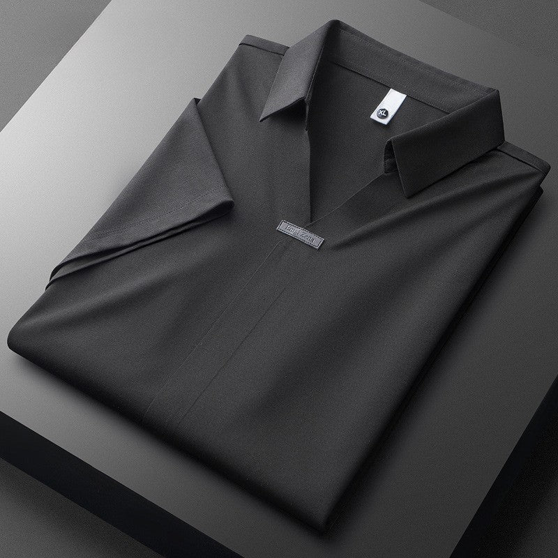 Cavaro Cotton Silk Polo Shirt