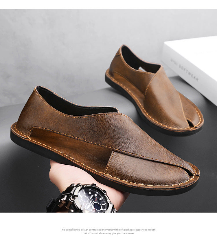 Grant Leather Sandals