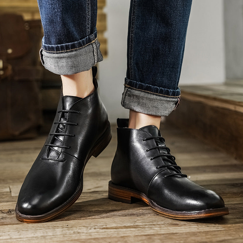 Lawton Leather Boots