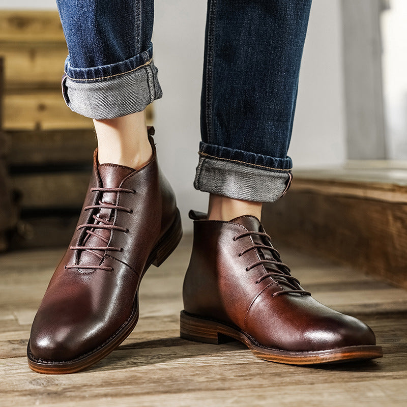 Lawton Leather Boots