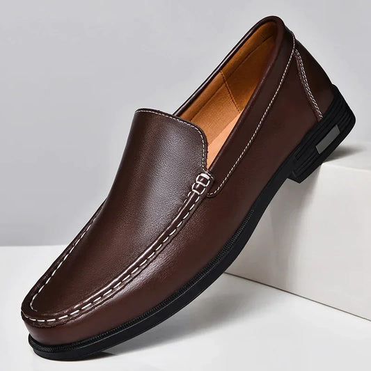 Quillon Genuine Leather Loafers