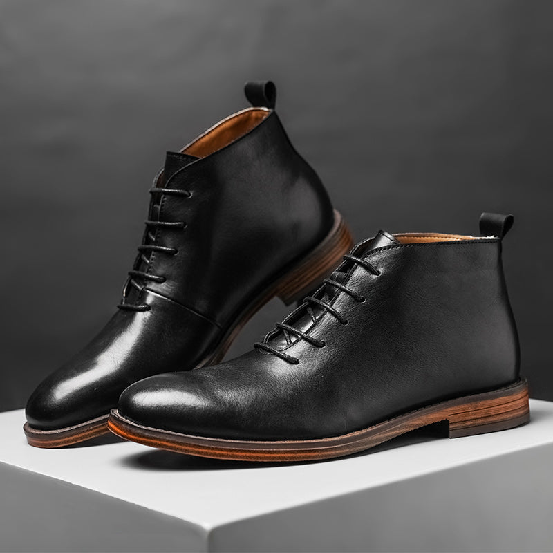 Lawton Leather Boots