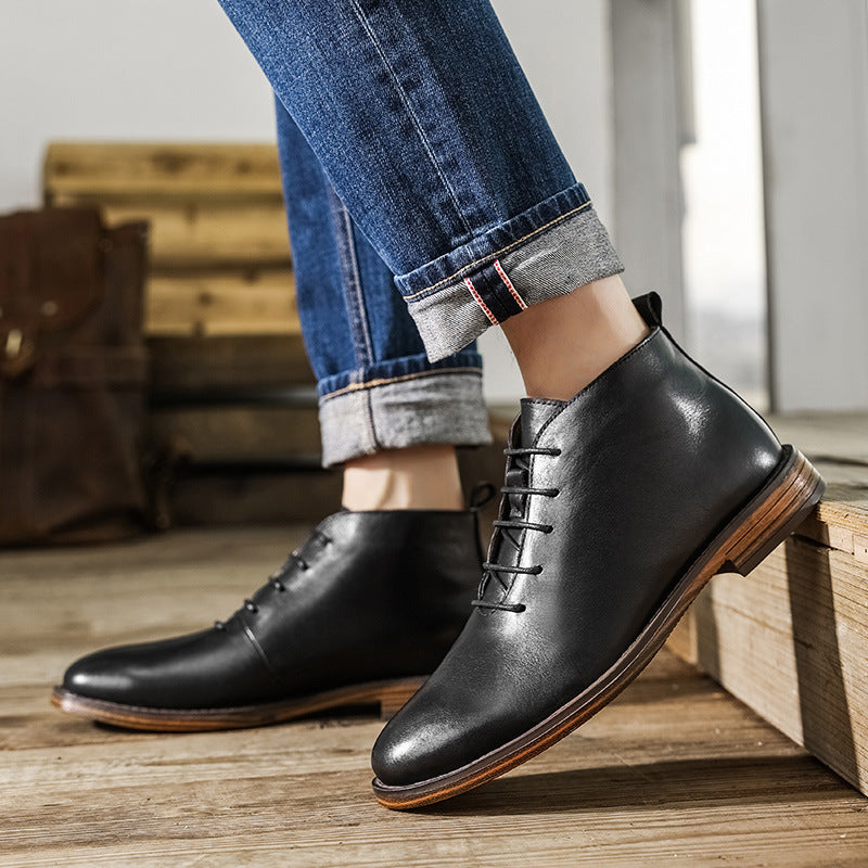 Lawton Leather Boots